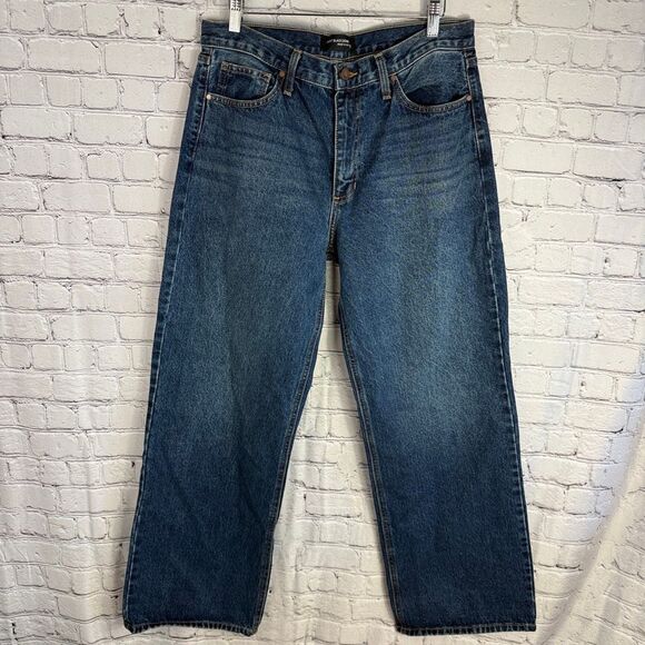 Just Black Full Length High Rise Straight Leg Jeans Size 31 - Picture 2 of 9